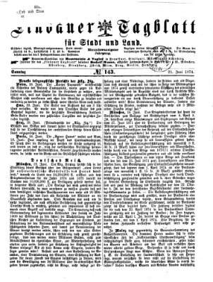 Lindauer Tagblatt für Stadt und Land Sonntag 21. Juni 1874