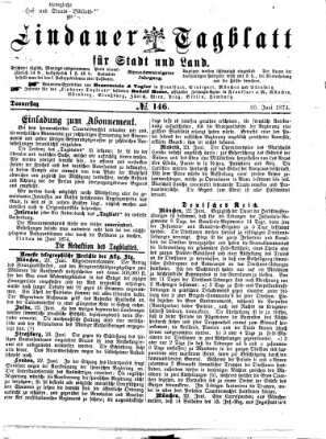 Lindauer Tagblatt für Stadt und Land Donnerstag 25. Juni 1874