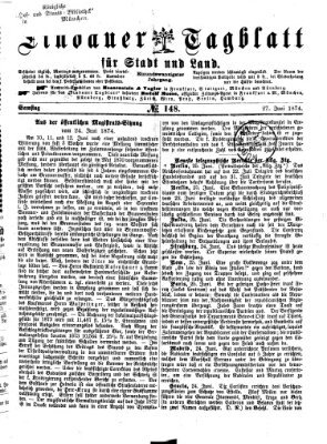 Lindauer Tagblatt für Stadt und Land Samstag 27. Juni 1874