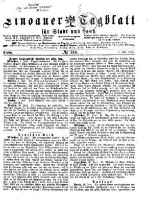 Lindauer Tagblatt für Stadt und Land Freitag 3. Juli 1874