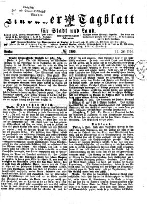 Lindauer Tagblatt für Stadt und Land Samstag 11. Juli 1874