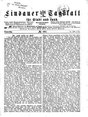 Lindauer Tagblatt für Stadt und Land Donnerstag 16. Juli 1874