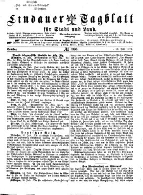 Lindauer Tagblatt für Stadt und Land Samstag 18. Juli 1874