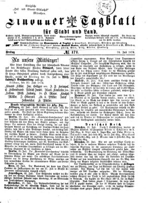 Lindauer Tagblatt für Stadt und Land Freitag 24. Juli 1874