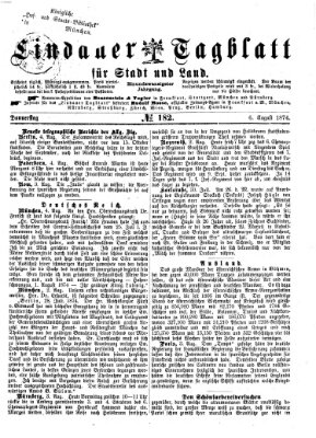 Lindauer Tagblatt für Stadt und Land Donnerstag 6. August 1874