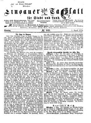 Lindauer Tagblatt für Stadt und Land Sonntag 9. August 1874