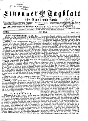 Lindauer Tagblatt für Stadt und Land Samstag 15. August 1874