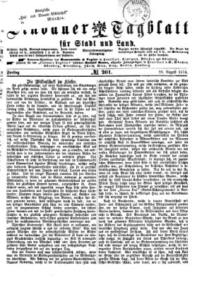 Lindauer Tagblatt für Stadt und Land Freitag 28. August 1874