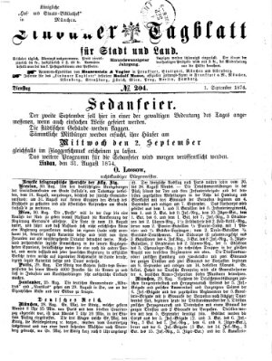 Lindauer Tagblatt für Stadt und Land Dienstag 1. September 1874