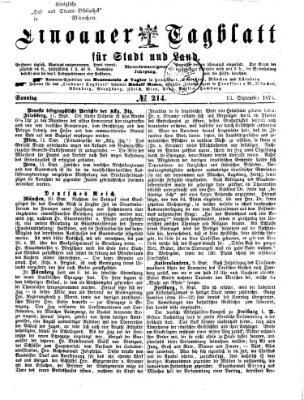 Lindauer Tagblatt für Stadt und Land Sonntag 13. September 1874