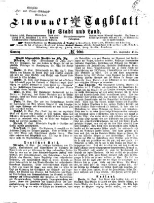 Lindauer Tagblatt für Stadt und Land Sonntag 20. September 1874