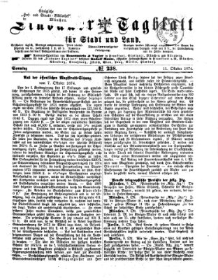 Lindauer Tagblatt für Stadt und Land Sonntag 11. Oktober 1874