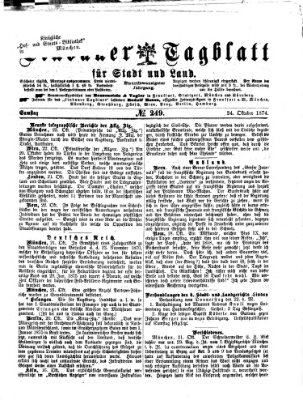 Lindauer Tagblatt für Stadt und Land Samstag 24. Oktober 1874