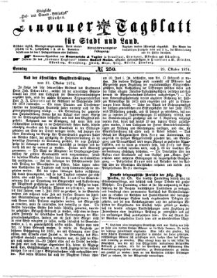 Lindauer Tagblatt für Stadt und Land Sonntag 25. Oktober 1874