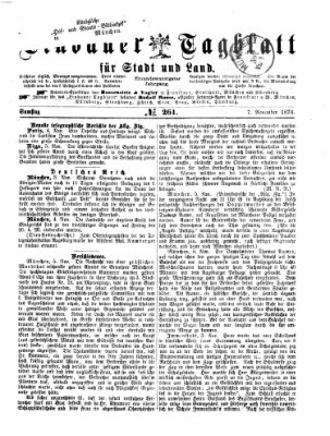 Lindauer Tagblatt für Stadt und Land Samstag 7. November 1874