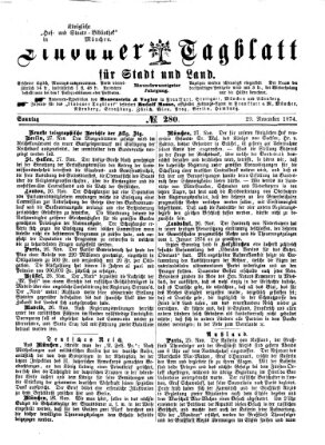 Lindauer Tagblatt für Stadt und Land Sonntag 29. November 1874