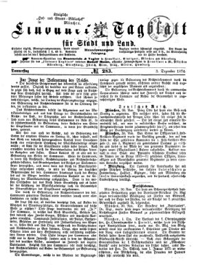 Lindauer Tagblatt für Stadt und Land Donnerstag 3. Dezember 1874