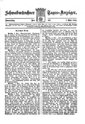 Schwabmünchner Tages-Anzeiger Donnerstag 7. Mai 1874