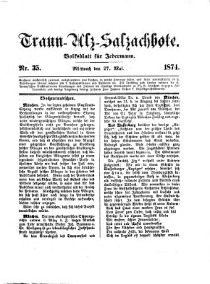 Traun-Alz-Salzachbote Mittwoch 27. Mai 1874