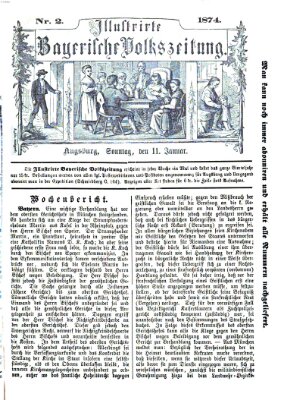 Illustrirte bayerische Volkszeitung Sonntag 11. Januar 1874