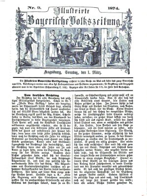 Illustrirte bayerische Volkszeitung Sonntag 1. März 1874