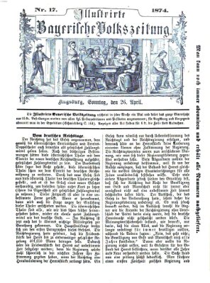 Illustrirte bayerische Volkszeitung Sonntag 26. April 1874