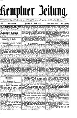 Kemptner Zeitung Freitag 8. Mai 1874