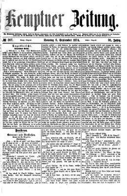 Kemptner Zeitung Sonntag 6. September 1874