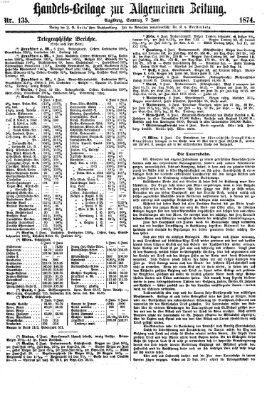 Allgemeine Zeitung. Handelsbeilage (Allgemeine Zeitung) Sonntag 7. Juni 1874