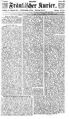 Fränkischer Kurier Freitag 6. Februar 1874