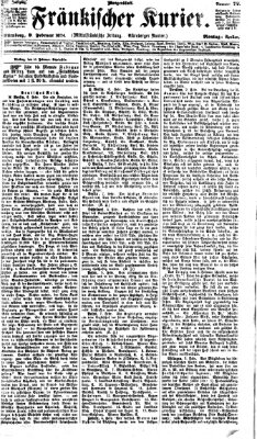 Fränkischer Kurier Montag 9. Februar 1874