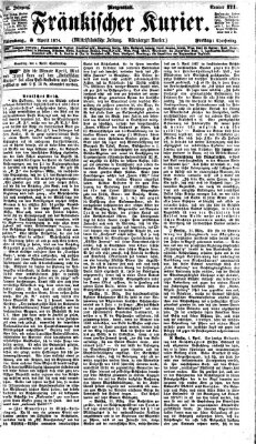 Fränkischer Kurier Freitag 3. April 1874