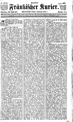 Fränkischer Kurier Freitag 24. April 1874