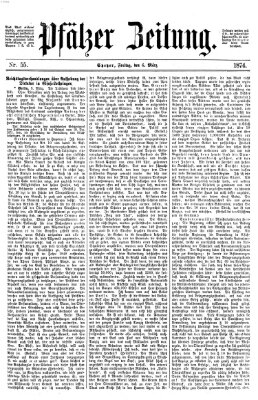 Pfälzer Zeitung Freitag 6. März 1874