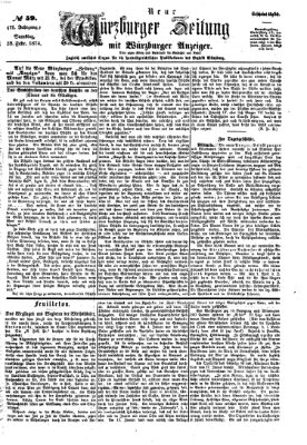 Neue Würzburger Zeitung Samstag 28. Februar 1874