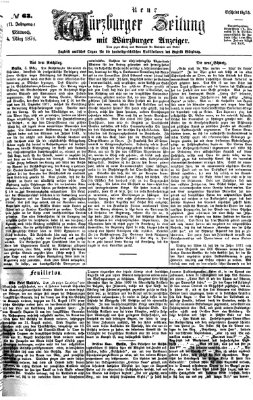 Neue Würzburger Zeitung Mittwoch 4. März 1874