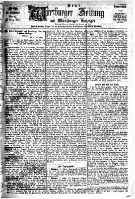 Neue Würzburger Zeitung Montag 16. März 1874