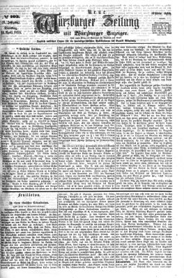 Neue Würzburger Zeitung Dienstag 14. April 1874