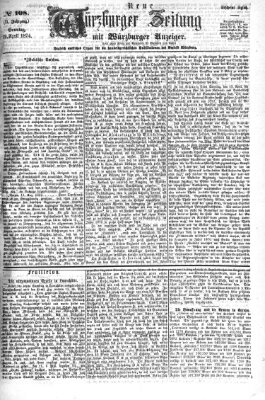 Neue Würzburger Zeitung Sonntag 19. April 1874