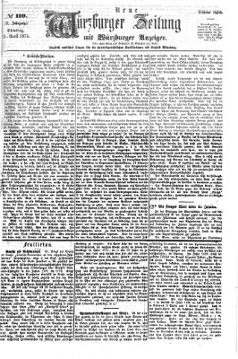 Neue Würzburger Zeitung Dienstag 21. April 1874