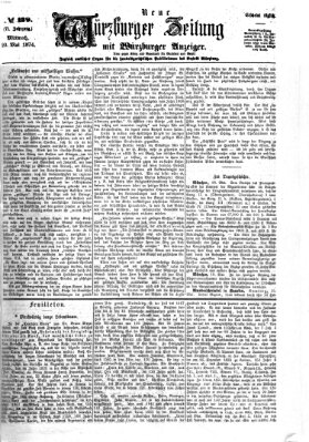 Neue Würzburger Zeitung Mittwoch 20. Mai 1874