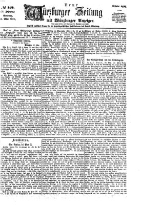 Neue Würzburger Zeitung Sonntag 31. Mai 1874