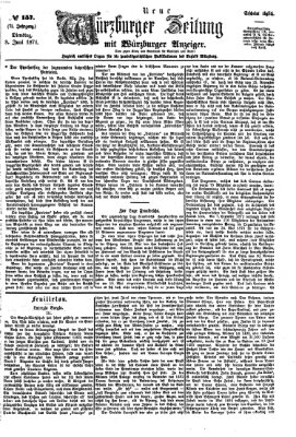 Neue Würzburger Zeitung Dienstag 9. Juni 1874