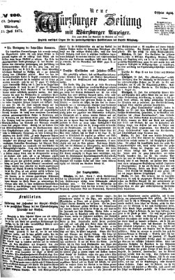 Neue Würzburger Zeitung Mittwoch 22. Juli 1874