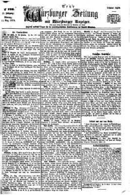 Neue Würzburger Zeitung Montag 17. August 1874