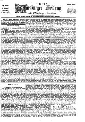 Neue Würzburger Zeitung Donnerstag 27. August 1874