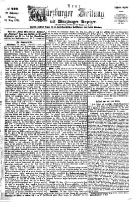 Neue Würzburger Zeitung Montag 31. August 1874