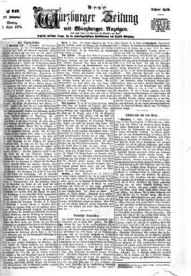 Neue Würzburger Zeitung Montag 7. September 1874