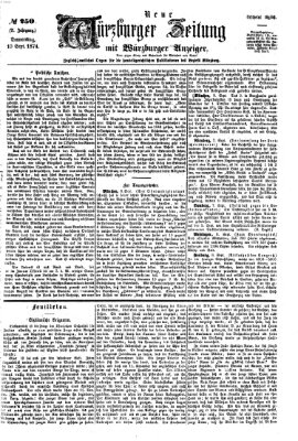 Neue Würzburger Zeitung Donnerstag 10. September 1874