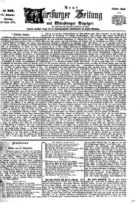 Neue Würzburger Zeitung Sonntag 13. September 1874